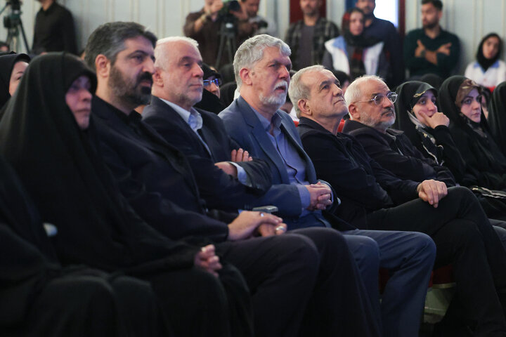 تصاویر/ آیین گرامیداشت امین ایران با حضور رئیس جمهور