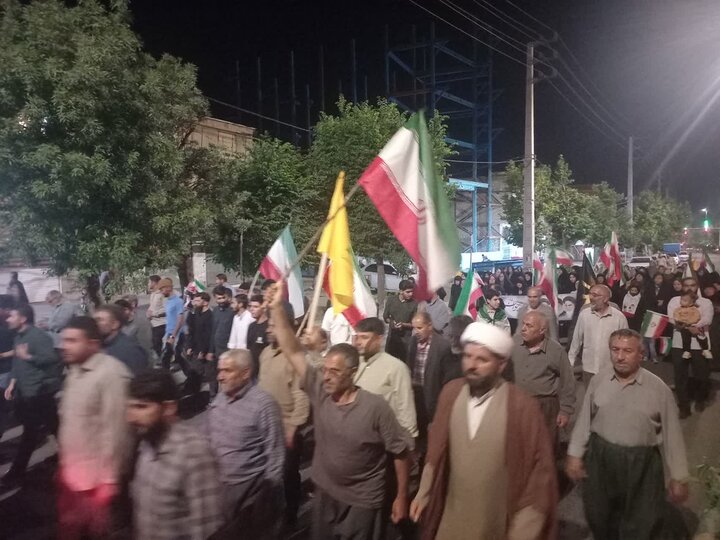 تصاویر/ ویژه برنامه «کاروان متحد مردمی و انقلابی » در کامیاران