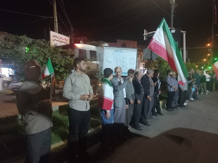 تصاویر/ ویژه برنامه «کاروان متحد مردمی و انقلابی » در کامیاران