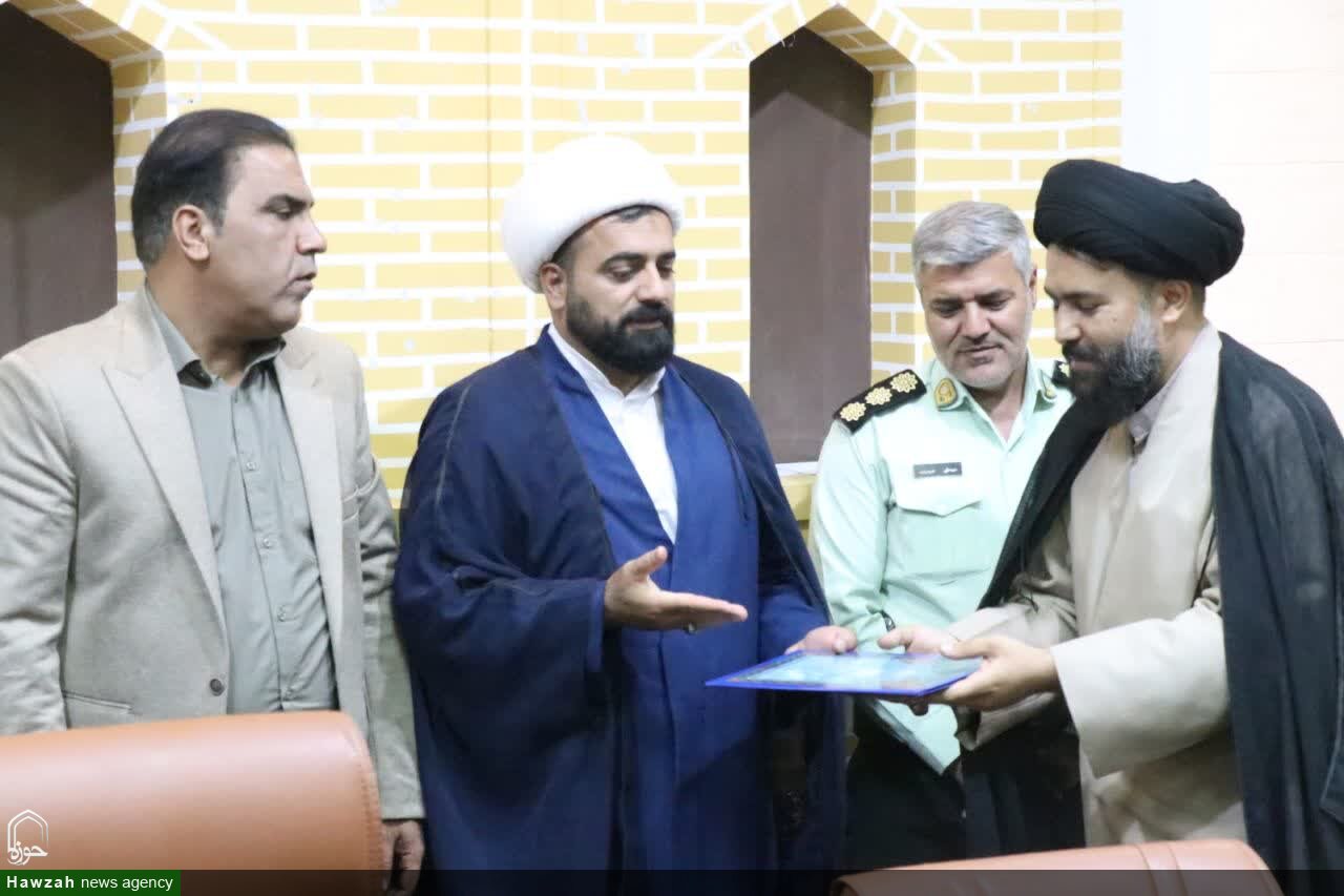 تصاویر/ تودیع معارفه مدیر اداره تبلیغات اسلامی شهرستان کوهبنان