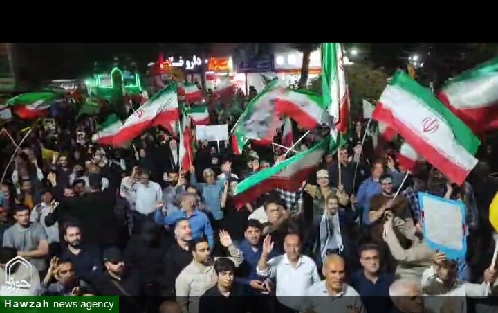 فیلم | دریای حضور خرم آبادی در شب صد و یکم حماسه