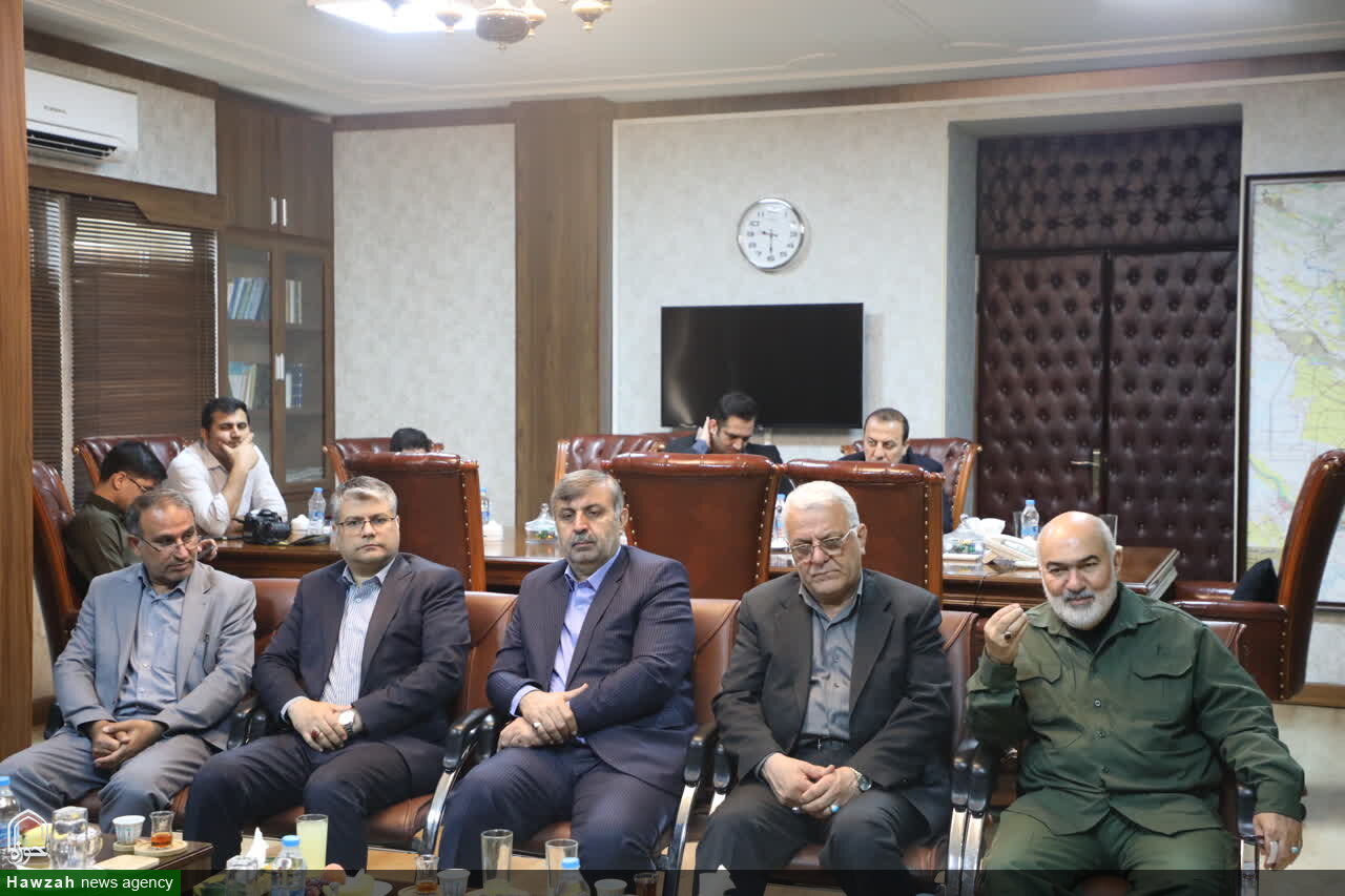 دیدار رئیس کمیته امداد امام خمینی ره با استاندار خوزستان