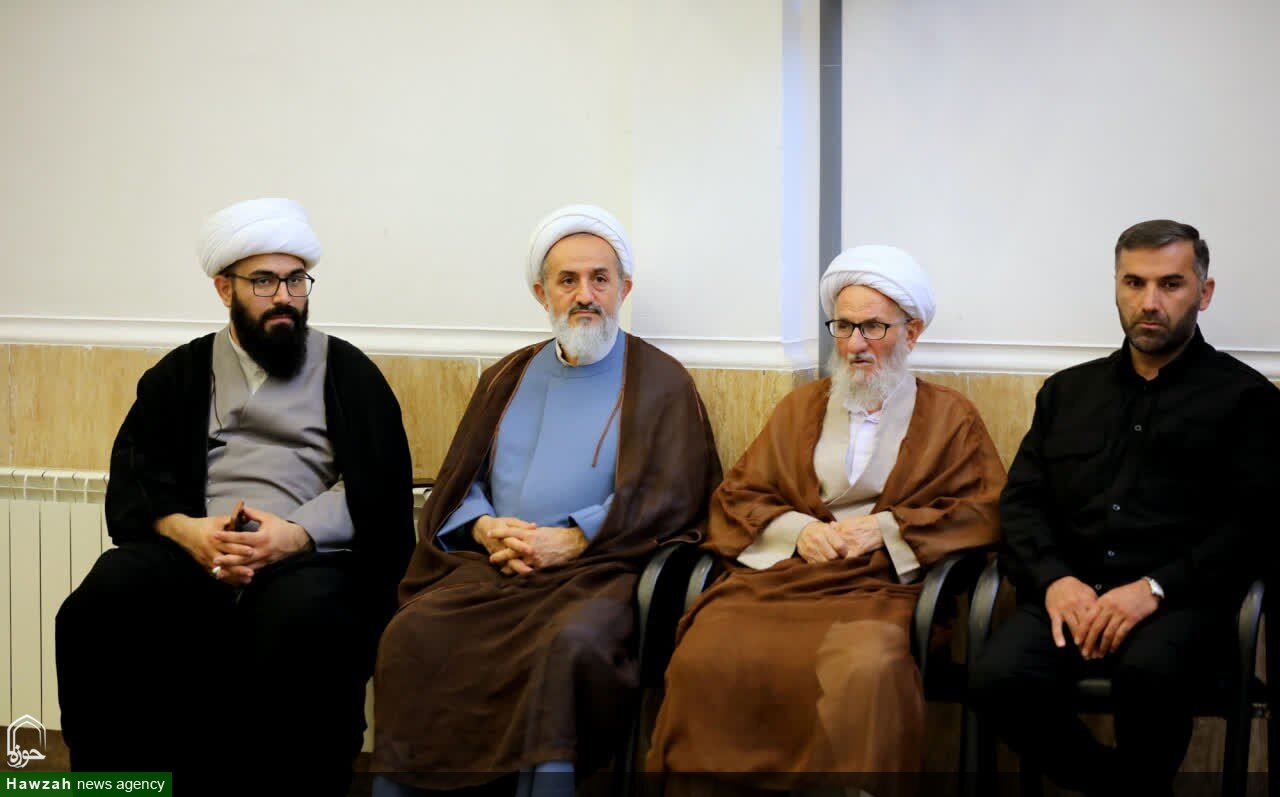 تصاویر / دیدار آیت الله نورمفیدی با طلاب مدرسه علمیه امام خمینی (ره)