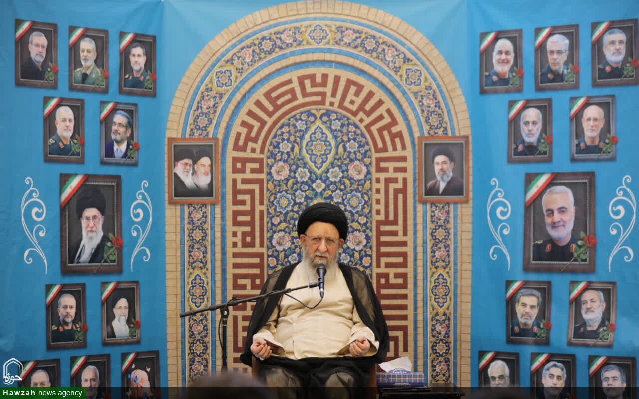 تصاویر / دیدار آیت الله نورمفیدی با طلاب مدرسه علمیه امام خمینی (ره)