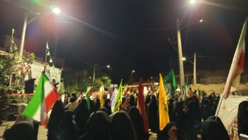 تصاویر/ صدو دومین اجتماع بزرگ‌ شبانه مردمی نطنز در لبیک به ندای رهبر معظم انقلاب