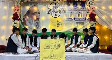 سکردو بلتستان شاهد درخشش طلاب در مسابقات سخنوری و مدیحه‌سرایی بود