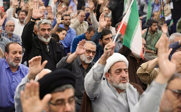 تصاویر/  مراسم اولین سالگرد شهدای اقتدار جنگ تحمیلی ۱۲ روزه
