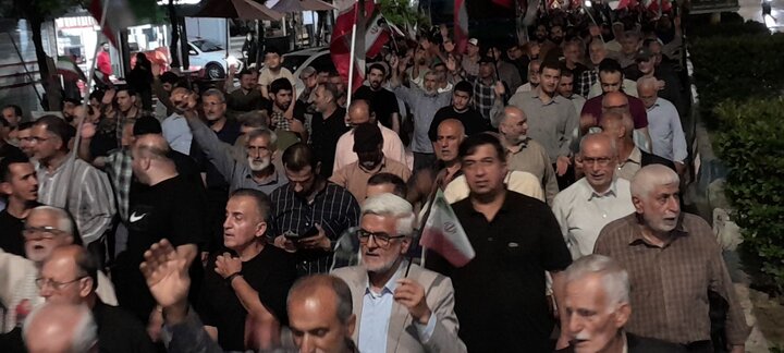 تصاویر/ راهپیمایی و تجمع مردم غیور فریدونکنار