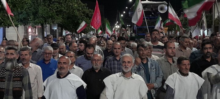 تصاویر/ راهپیمایی و تجمع مردم غیور فریدونکنار
