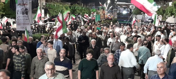 تصاویر/ راهپیمایی و تجمع مردم غیور فریدونکنار