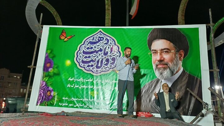 تصاویر/صد و دومین شب حضور پرشور مردم ولایتمدار زرندیه در تجدید بیعت با آرمان‌های انقلاب