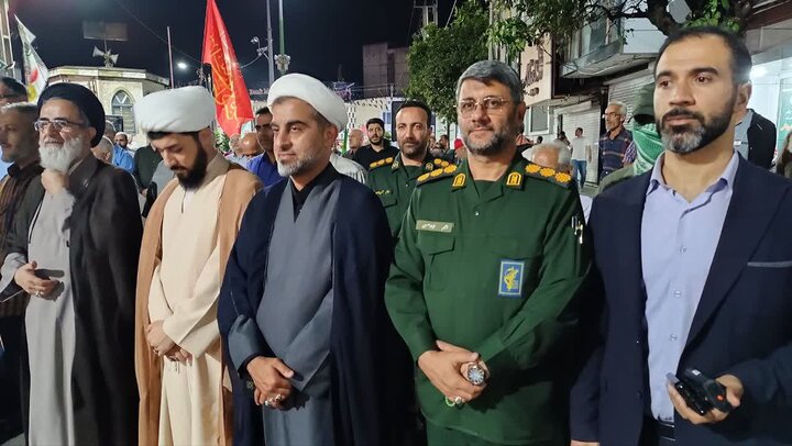 تصاویر / حضور حماسی چالوس
