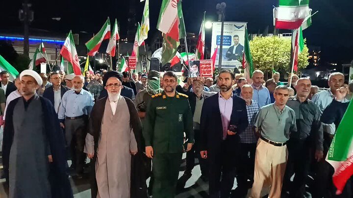 تصاویر / حضور حماسی چالوس