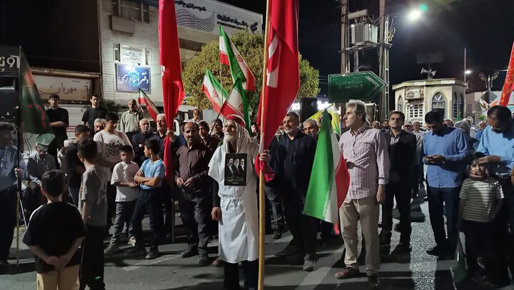 تصاویر / حضور حماسی چالوس