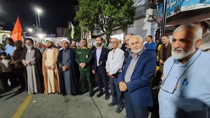 تصاویر / حضور حماسی چالوس