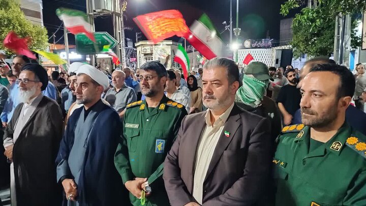 تصاویر / حضور حماسی چالوس