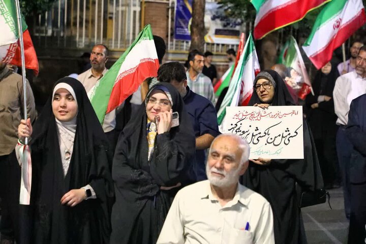تصاویر/ اجتماعات مردمی «شب‌های اقتدار» در سمنان