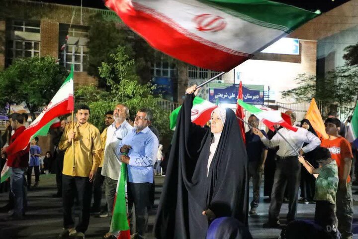 تصاویر/ اجتماعات مردمی «شب‌های اقتدار» در سمنان