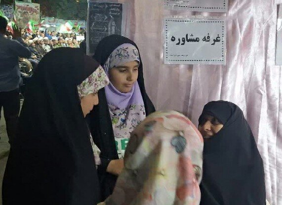 تصاویر/ از موکب‌های مردمی تا برنامه‌های فرهنگی، تربیتی و اطعام ۱۰ هزار نفری