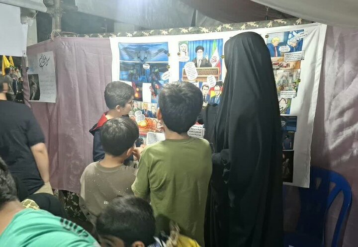 تصاویر/ از موکب‌های مردمی تا برنامه‌های فرهنگی، تربیتی و اطعام ۱۰ هزار نفری