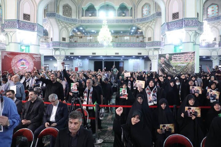 تصاویر/ مراسم نخستین سالگرد سردار سپهبد شهید حسین سلامی