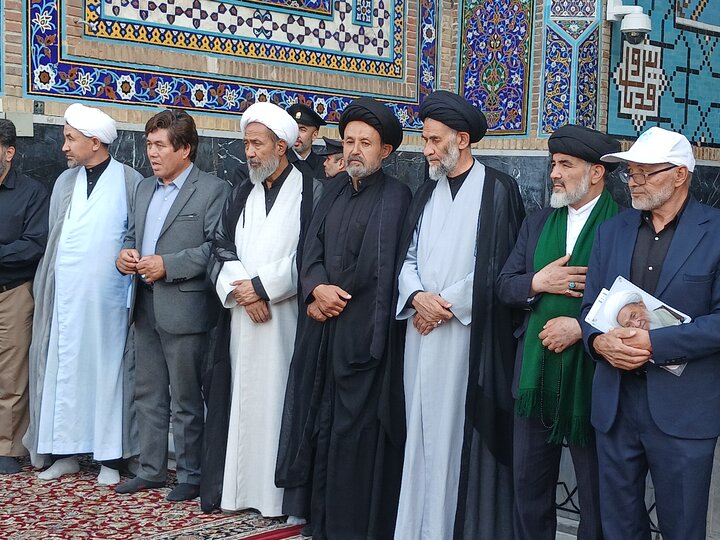 تصاویر/مراسم بزرگداشت آیت الله العظمی فیاض درحرم مطهر رضوی