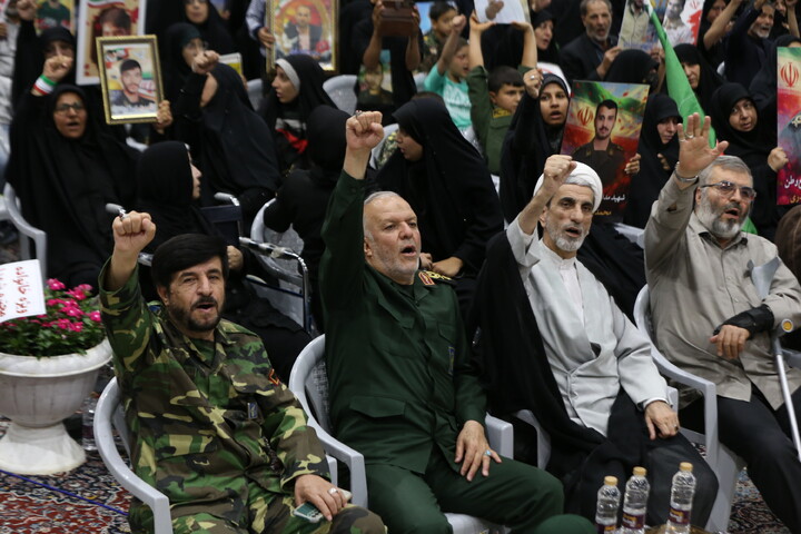 تصاویر/ نخستین سالگرد سپهبد شهید سلامی و شهدای جنگ 12 روزه در اصفهان