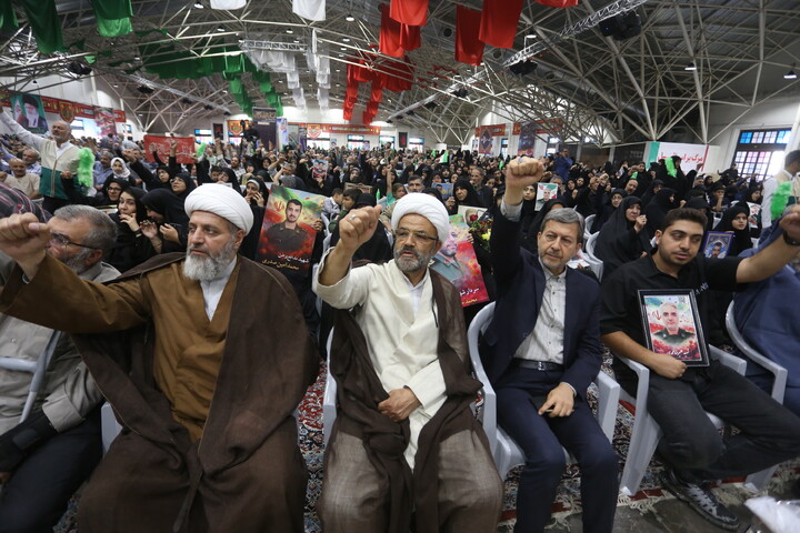 تصاویر/ نخستین سالگرد سپهبد شهید سلامی و شهدای جنگ 12 روزه در اصفهان