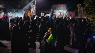 فیلم | تداوم میثاق شبانه مردم فامنین  در «جنگ رمضان»