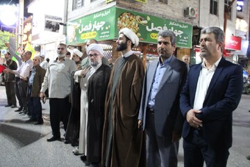 تصاویر/ حضور حماسی عباس آباد