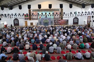 تصاویر/ نماز عبادی سیاسی جمعه در شهرستان آمل