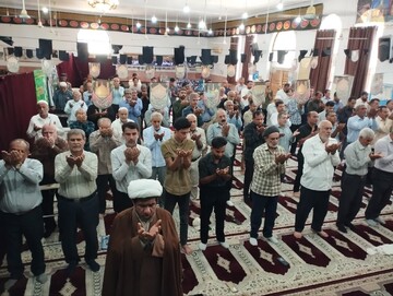 نمازجمعه امروز شهر سعدآباد به روایت تصاویر