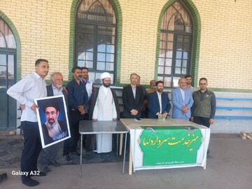 تصاویر| مراسم نماز جمعه عبادی و سیاسی خوسف
