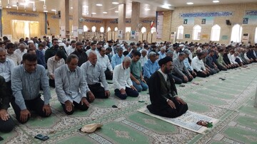 نمازجمعه بندر دیّر به روایت تصویر