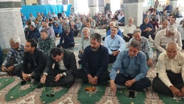 تصاویر/ اقامه نمازجمعه شهر کوهبنان