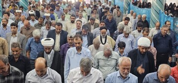 تصاویر/ اقامه نمازجمعه شهر جیرفت