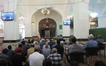 تصاویر/ اقامه نمازجمعه شهر کاظم آباد