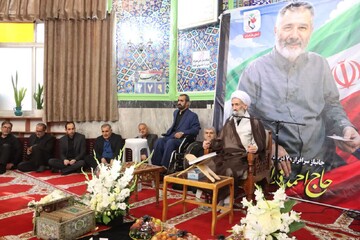 تصاویر/ حضور حجت الاسلام و المسلمین محمدی لائینی در بزرگداشت شهید ذوالفقاری