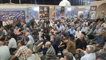 تصاویر/ یادواره شهدای محله همراه با اولین سالگرد شهادت بهاری نژاد در کاشان