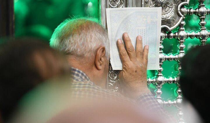 تصاویر/ مراسم غبارروبی مضجع مطهر حضرت عبدالعظیم(ع)