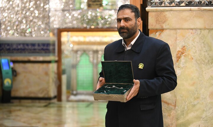 تصاویر/ مراسم غبارروبی مضجع مطهر حضرت عبدالعظیم(ع)