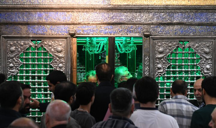 تصاویر/ مراسم غبارروبی مضجع مطهر حضرت عبدالعظیم(ع)