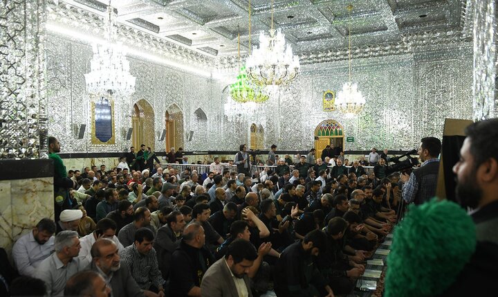 تصاویر/ مراسم غبارروبی مضجع مطهر حضرت عبدالعظیم(ع)