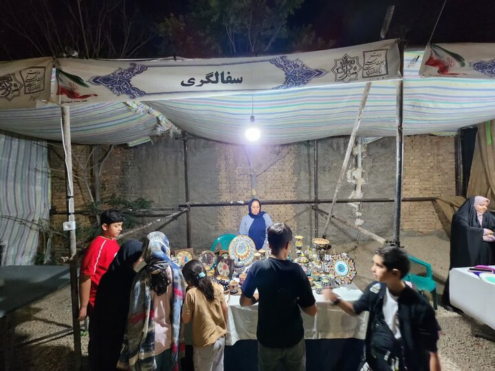 تصاویر/ یکصدو سومین شب اجتماع شبانگاهی مردم نطنز درخیابان هت ومیادین