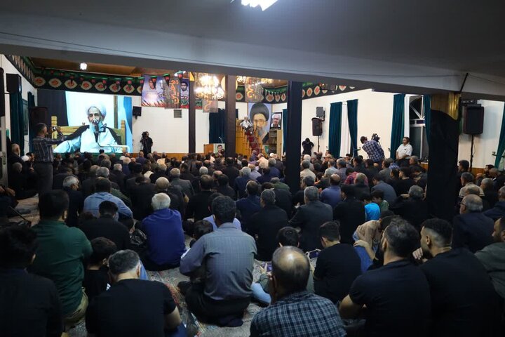 تصاویر/ حضور حجت الاسلام و المسلمین محمدی لائینی در اولین سالگرد شهادت پاسدار شهید سید مهدی موسوی در روستای سنام