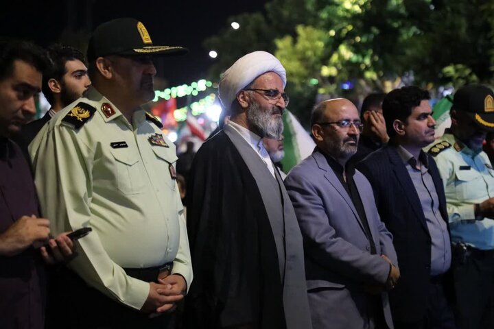 تصاویر/ اجتماعات مردمی «شب‌های اقتدار» مردم فهیم شهر سمنان
