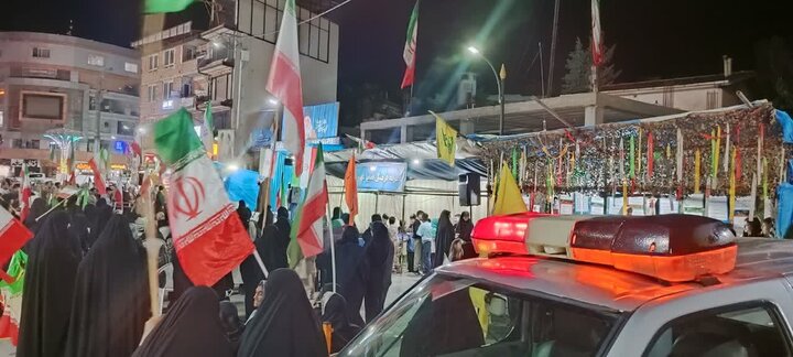 تصاویر/ حضور حماسی مرزن آباد