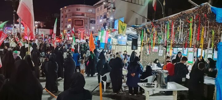 تصاویر/ حضور حماسی مرزن آباد