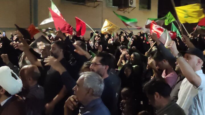 تصاویر/صد و سومین اجتماع بزرگ‌ مردمی سفیدشهر در لبیک به ندای رهبر معظم انقلاب اسلامی