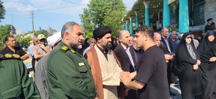 تصاویر/ مراسم سالگرد شهادت مهندس پاسدار سعید محمودی در روستای زردآب